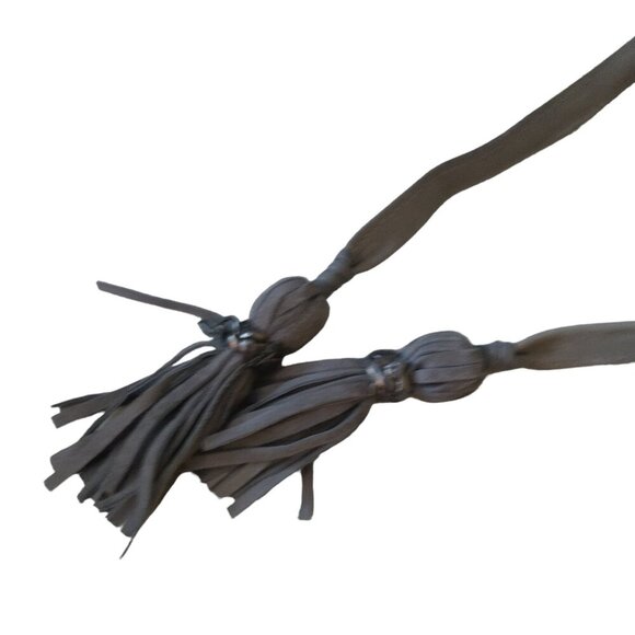 Sam Edelman SAMPSON Women's Size 8.5 Gray Suede Block Heel Peep Toe Shoe Bootie - Picture 3 of 4